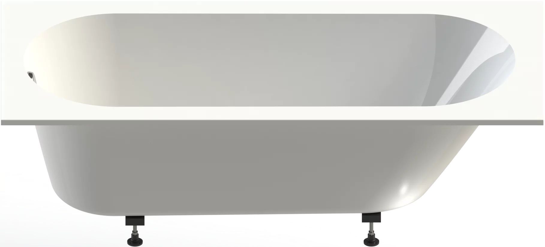 Мраморная ванна BAS Марбея 170x75