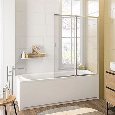 Шторка на ванну Good Door Screen SL-100-C-CH