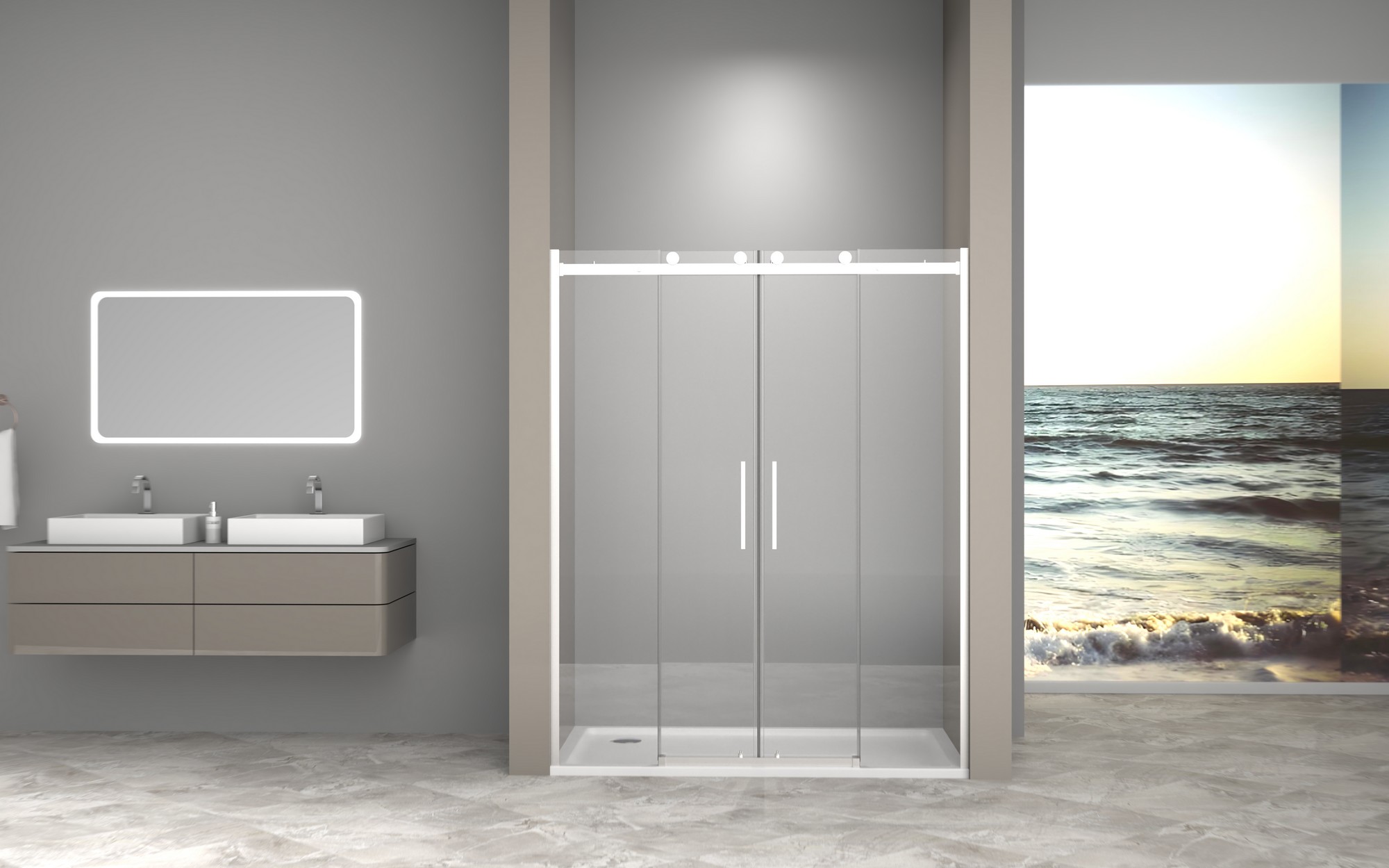 Душевая дверь Good Door Galaxy New WTW-TD