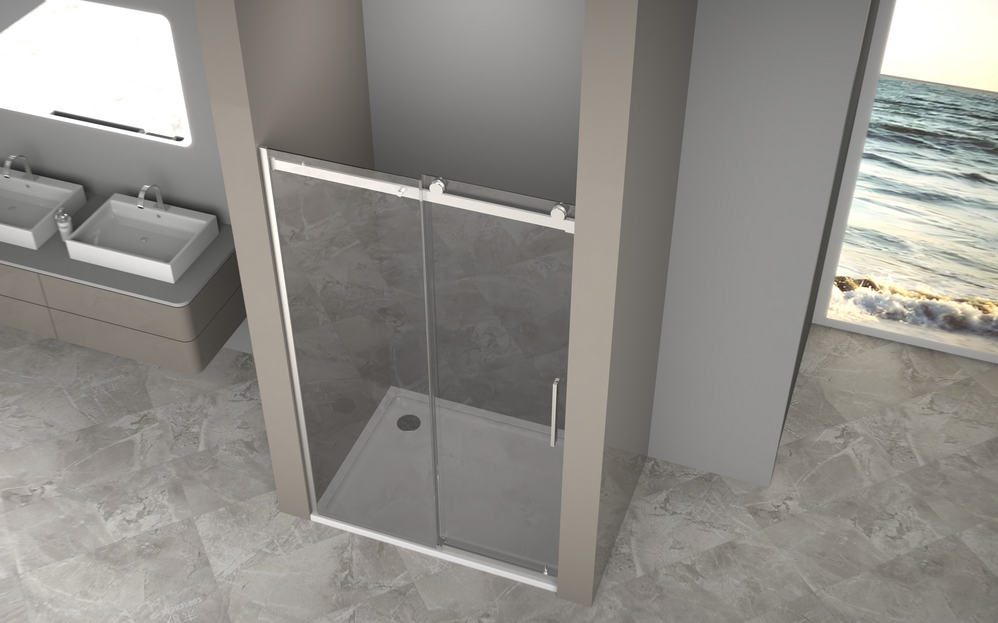 Душевая дверь Good Door Galaxy New WTW