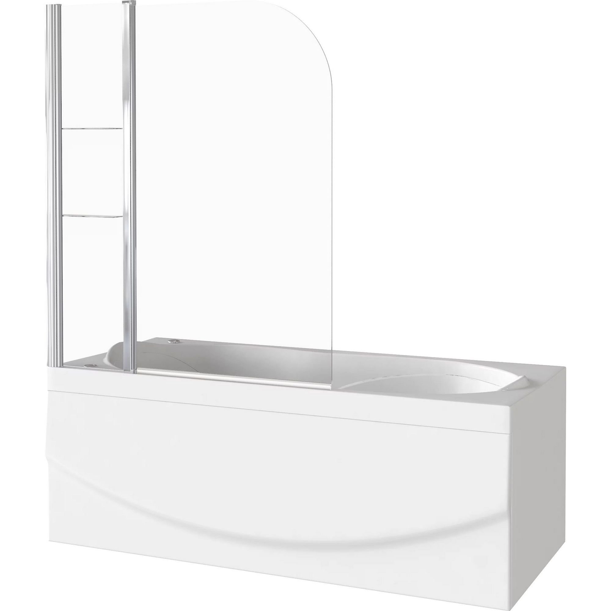 Шторка на ванну Good Door Screen HS-100-C-CH