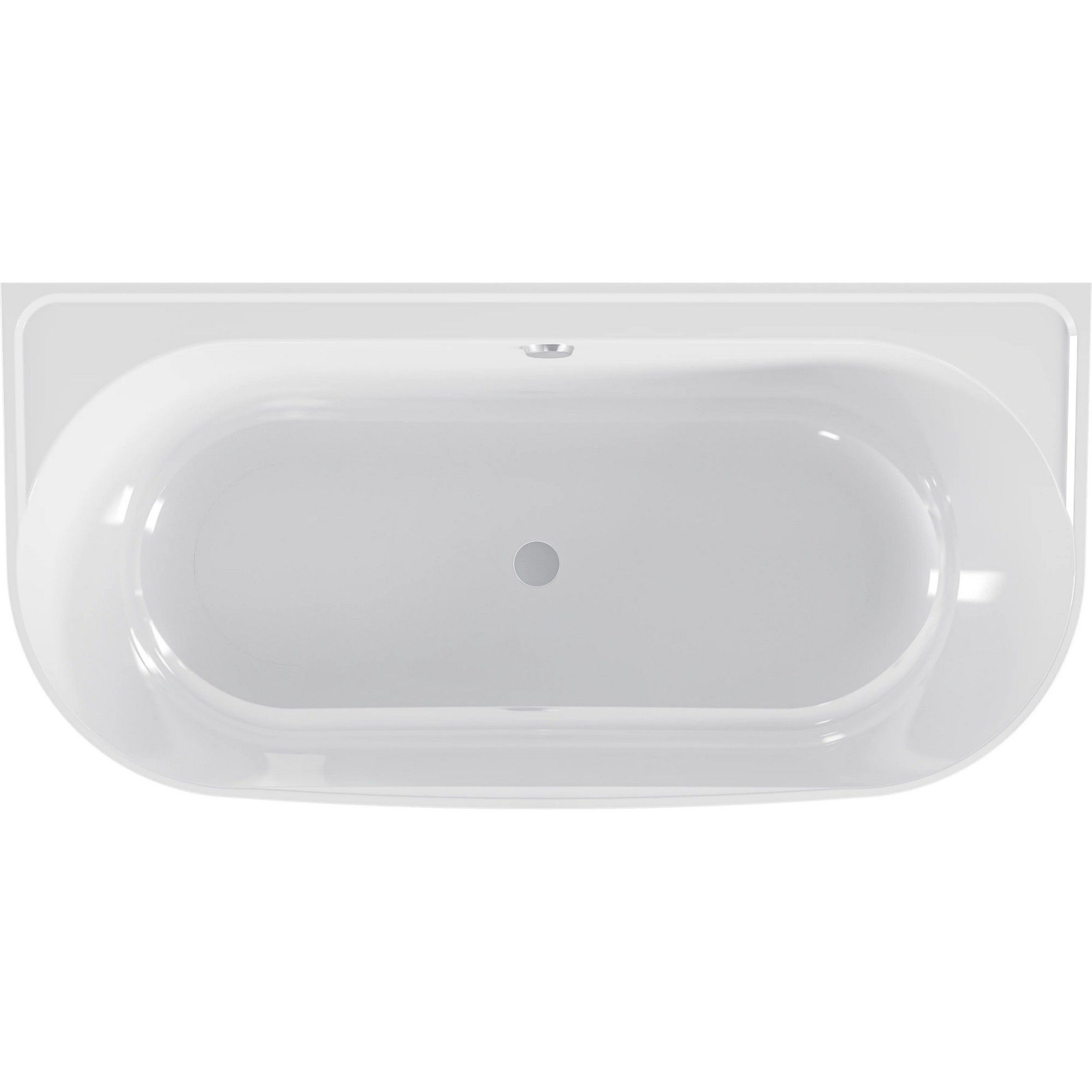 Ванна пристенная BAS Палермо 168x80