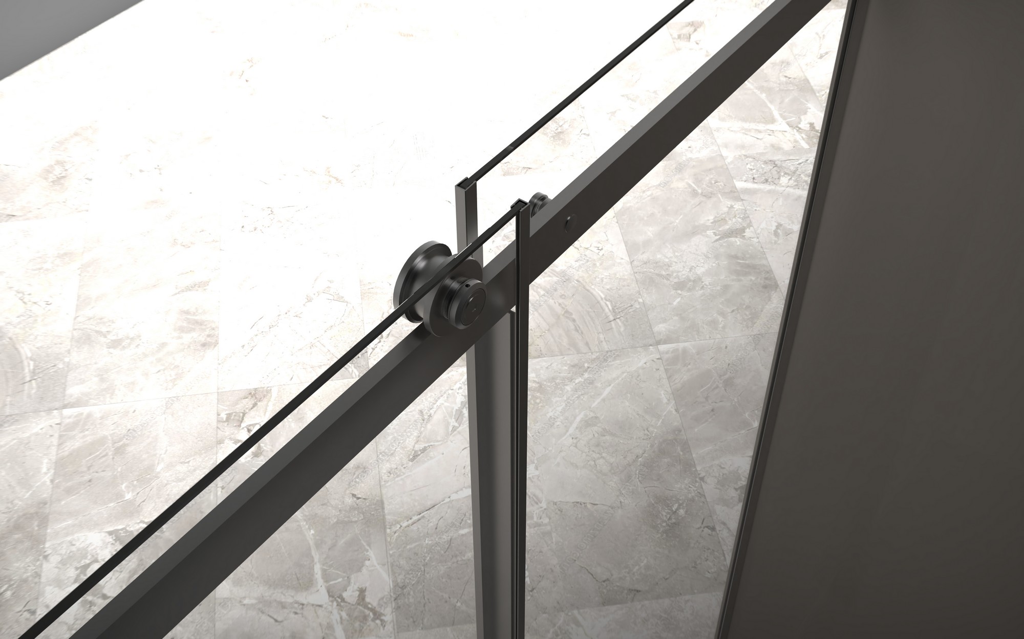 Душевая дверь Good Door Galaxy New WTW Black