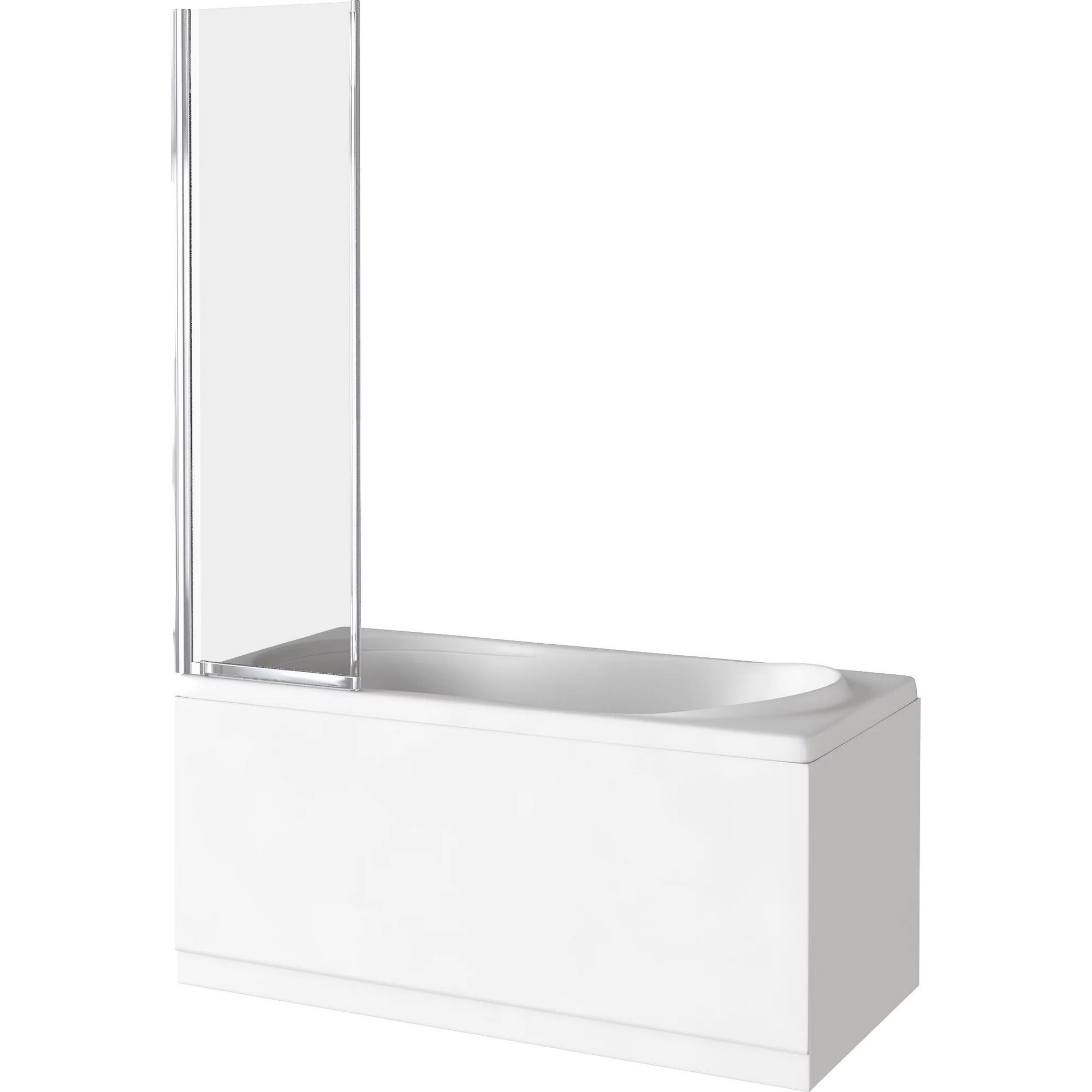 Шторка на ванну Good Door Screen FO-80-C-CH