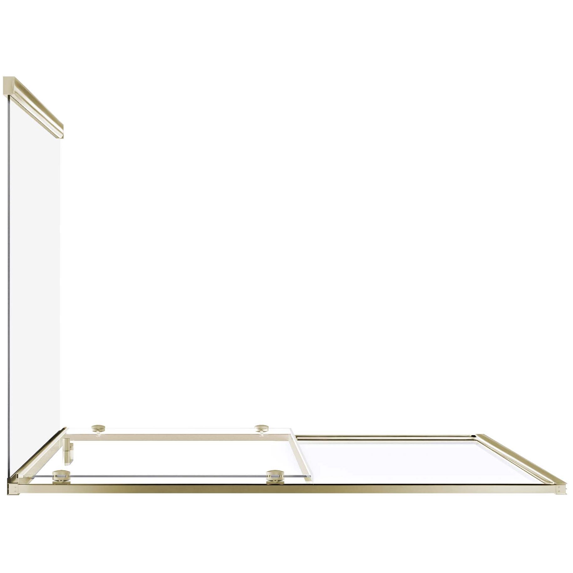 Душевой уголок Good Door Lite WTW+SP Brushed Gold