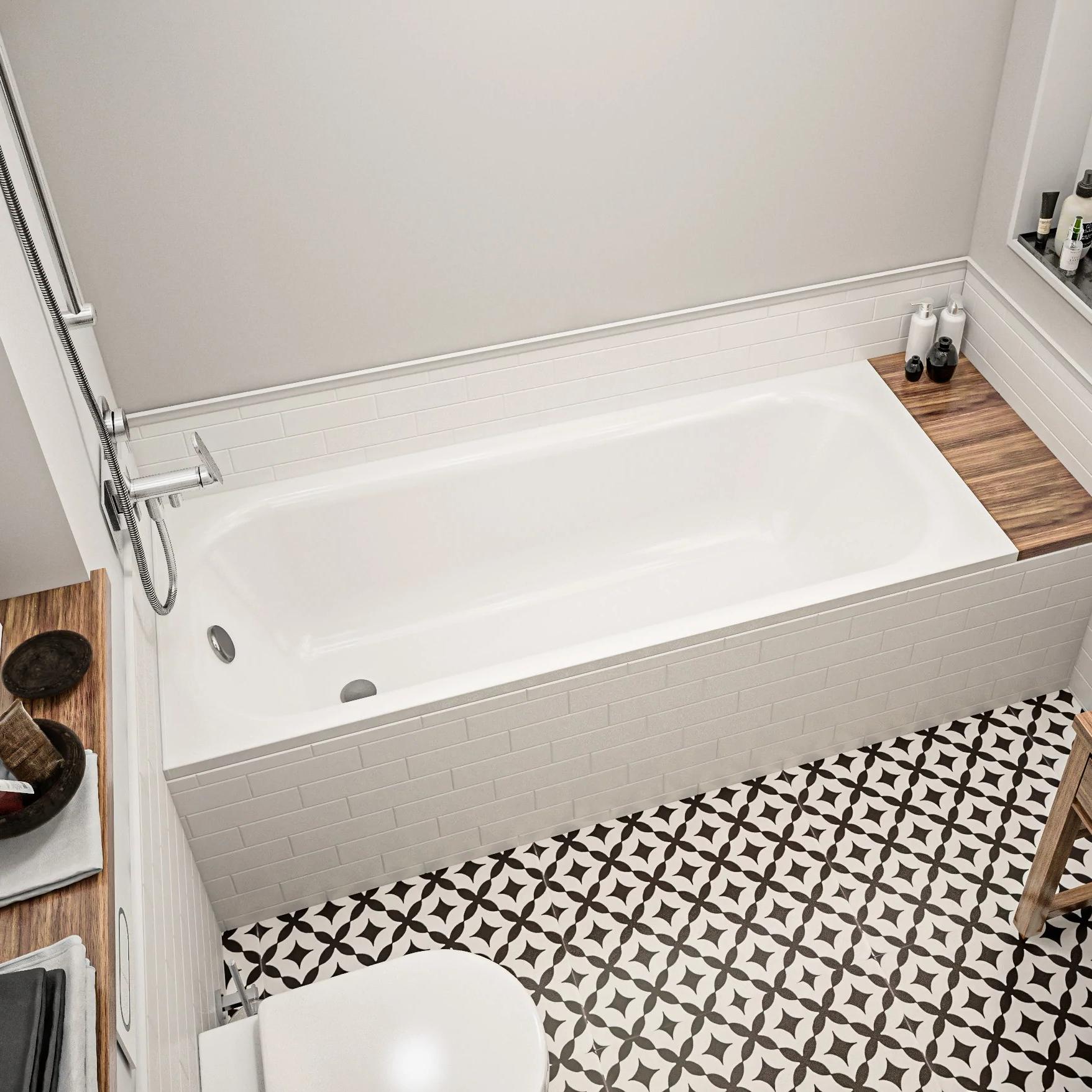 Акриловая ванна BAS Лира 170x70