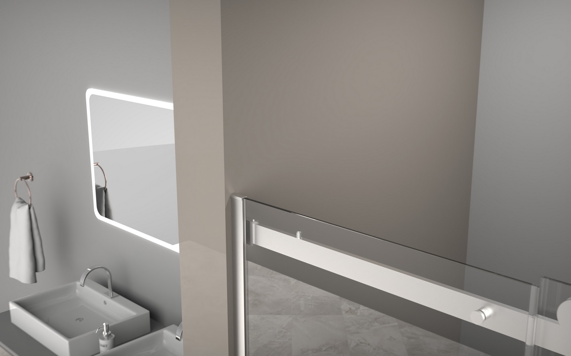 Душевая дверь Good Door Galaxy New WTW-TD