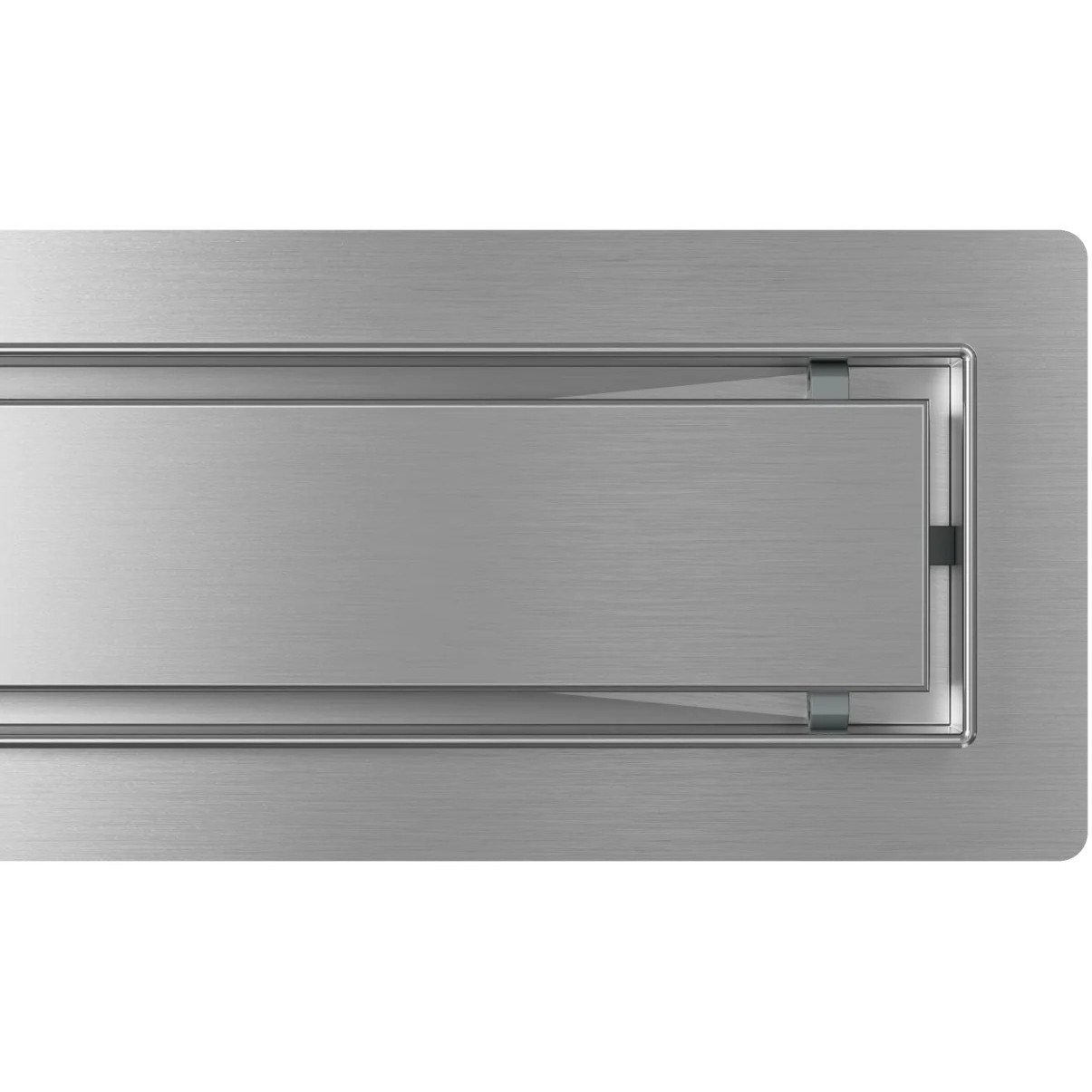 Трап под плитку с комбинированным затвором Good Door металл хром 70, ТЛ00051