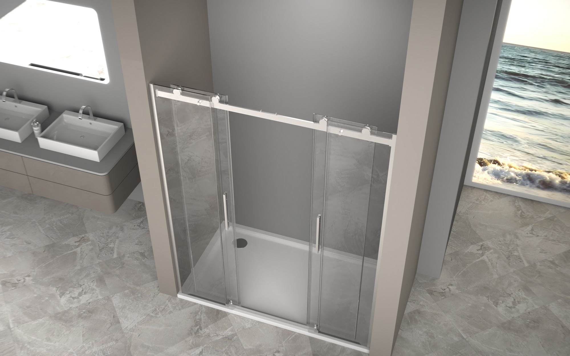 Душевая дверь Good Door Galaxy New WTW-TD