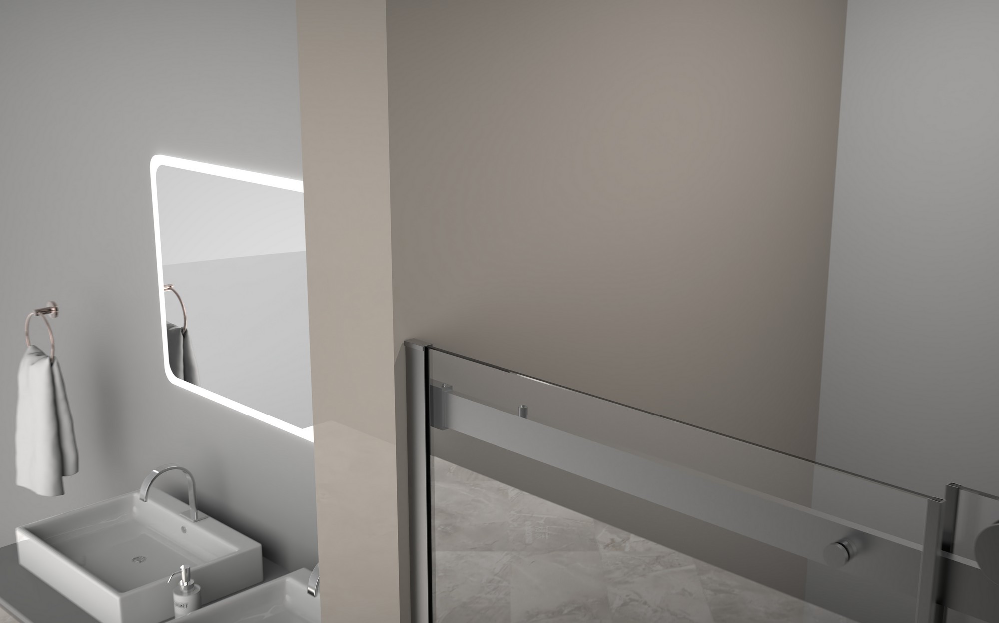 Душевая дверь Good Door Galaxy New WTW-TD