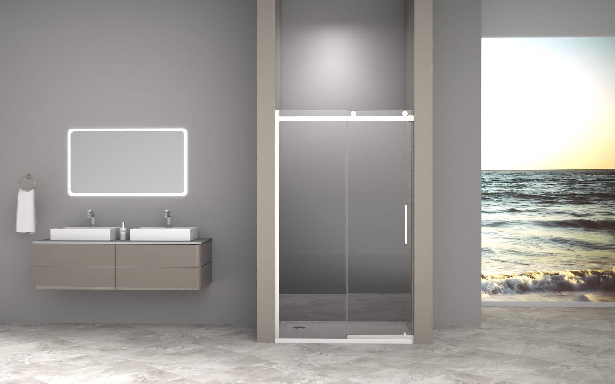 Душевая дверь Good Door Galaxy New WTW