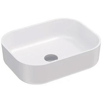 Раковина Good Door Solid Surface Соло 45x35 белая