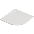 Мраморный душевой поддон Good Door Essentia R белый 100x100, ЛП00186