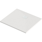 Мраморный душевой поддон Good Door Essentia 2 белый 100x80, ЛП00216