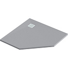 Мраморный душевой поддон Good Door Essentia PNT серый 100x100, ЛП00276