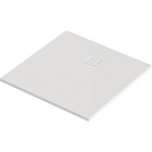 Мраморный душевой поддон Good Door Essentia CR белый 100x100, ЛП00189