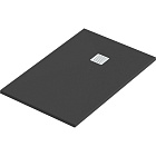 Мраморный душевой поддон Good Door Essentia 100x70 черный, ЛП00089 Мраморный душевой поддон Good Door Essentia 100x70 черный, ЛП00089